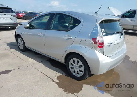 2013 Toyota Prius C Two из США, поврежденный, VIN JTDKDTB3XD1047073
